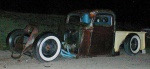 That's an earlier Chevy passenger grille shell there.