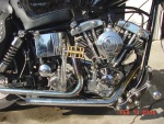 Yes, the kicker is real, as are the no muffler/baffle drag pipes.  None of that sissy "noise ordinance" shit around here, bub!
