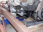got an old hurst front mount.now to make mounts to the frame got an old hurst front mount.now to make mounts to the frame