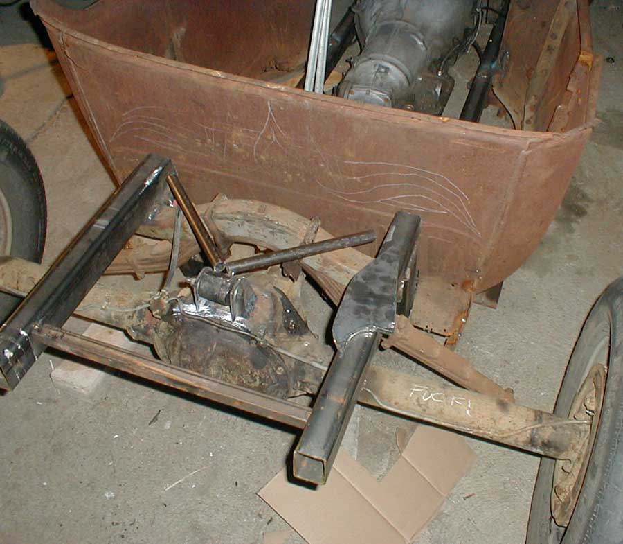 We're gonna err on the side of using the driveshaft slider instead of fixating on maximizing the length of the links. It's a T, 