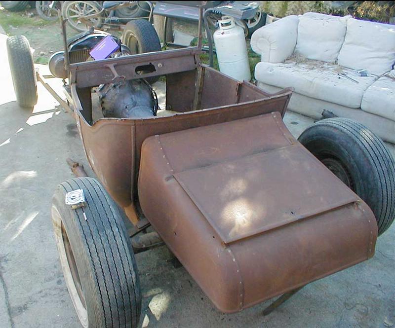 With the rear end finally hung, it was time to see how much room there is left for bodywork....