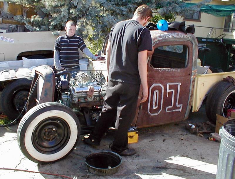 8 January 2006.
The cam is broken in and the transmission is checked.