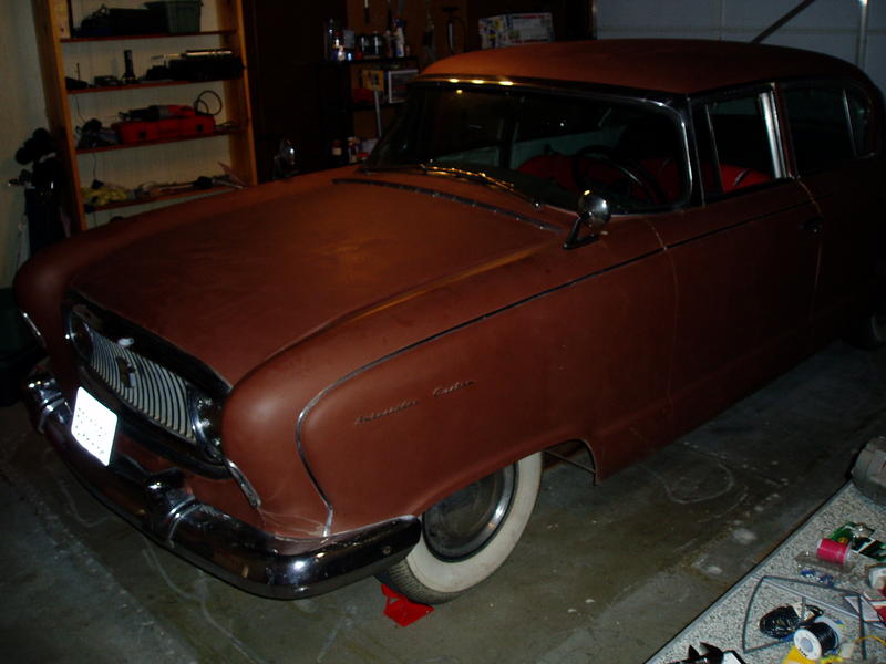 In the garage (mood lighting)