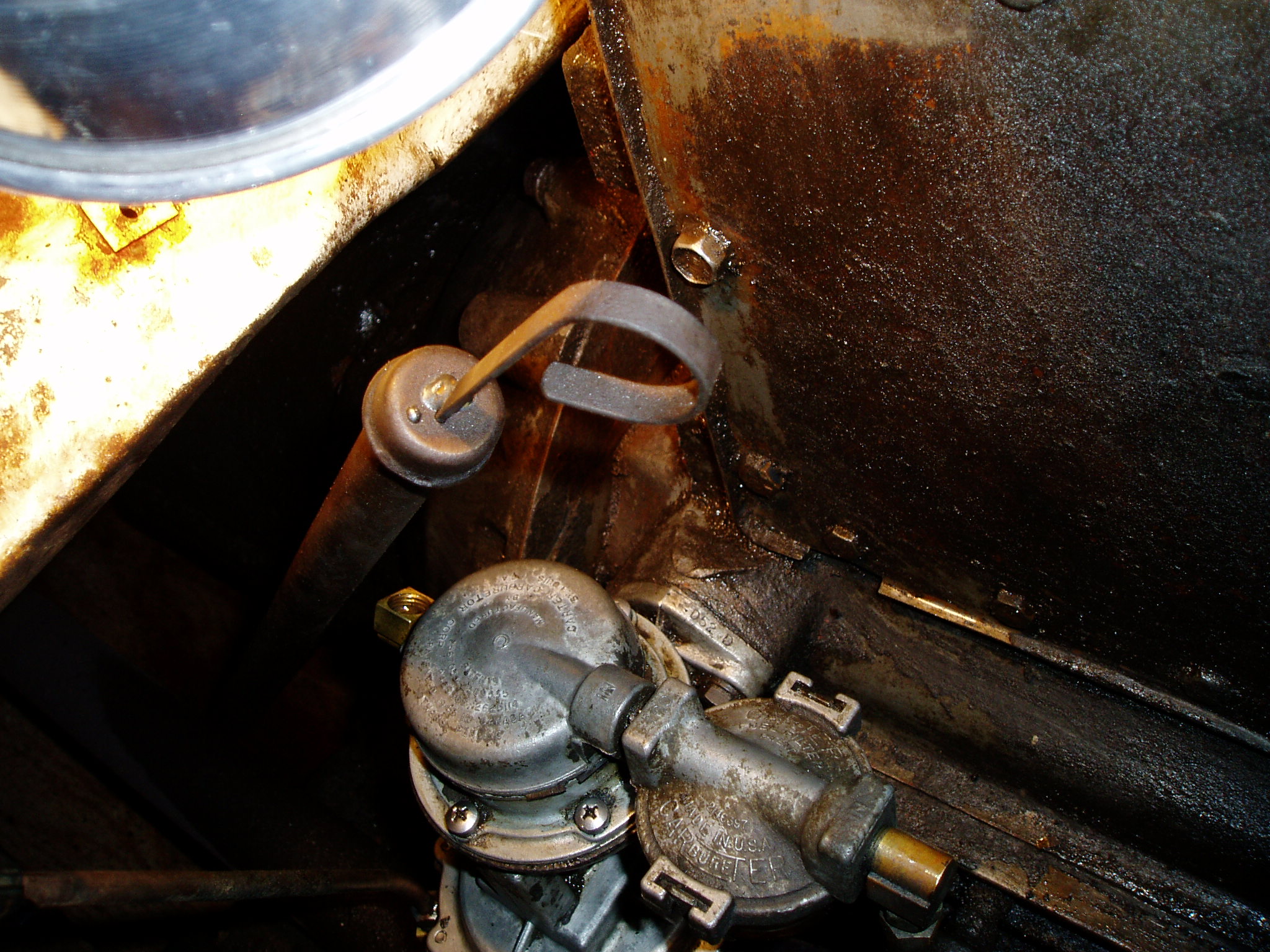 Another view. You can see a little of the bell housing here. 