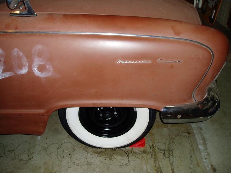 Sunday 4/2/06. Front wheels back on after 6 weeks.