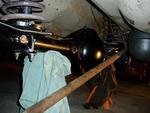 Sun 4/8/06. Rear shocks & springs mounted.