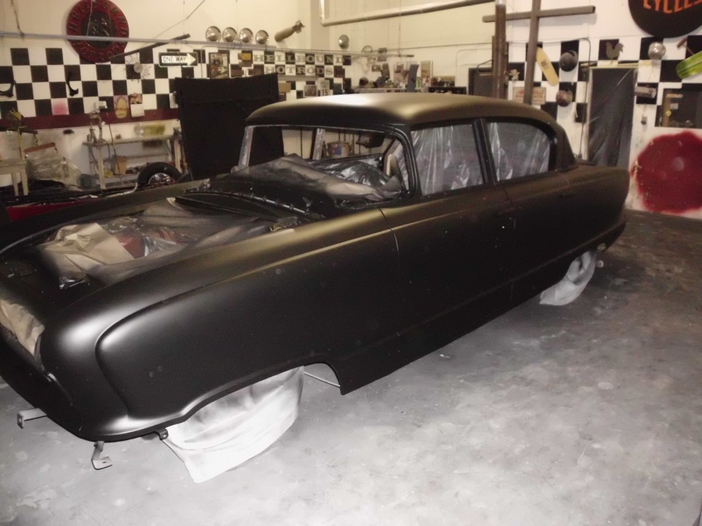 Left side after paint