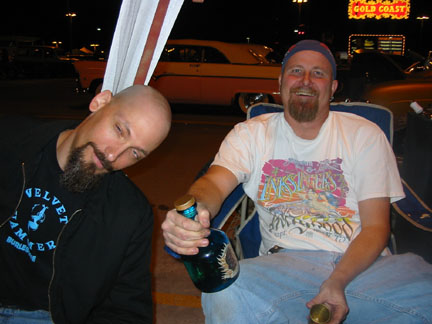 Me & Mojo with the tequila.