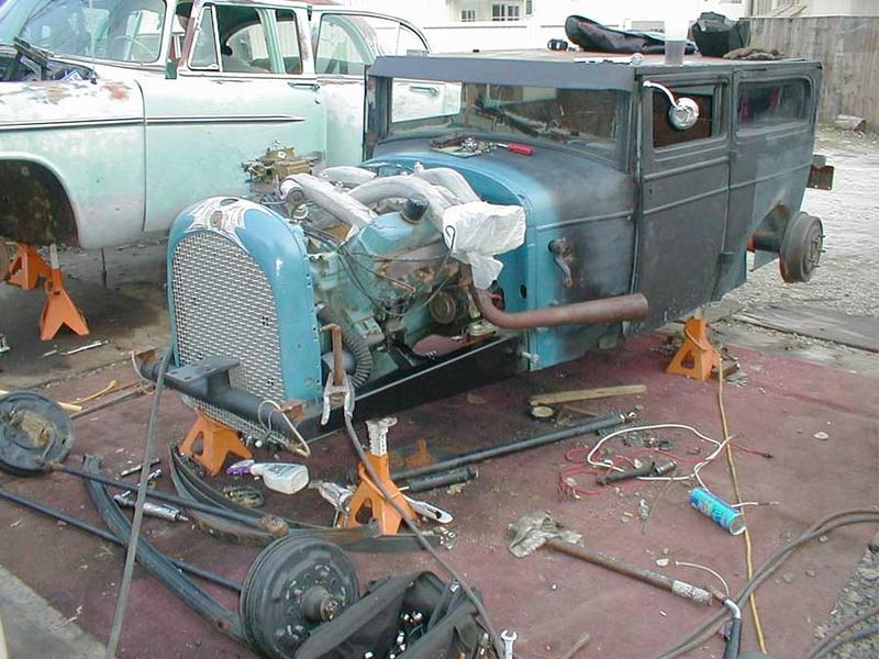 What a mess.
Near the greatest point of disassembly.