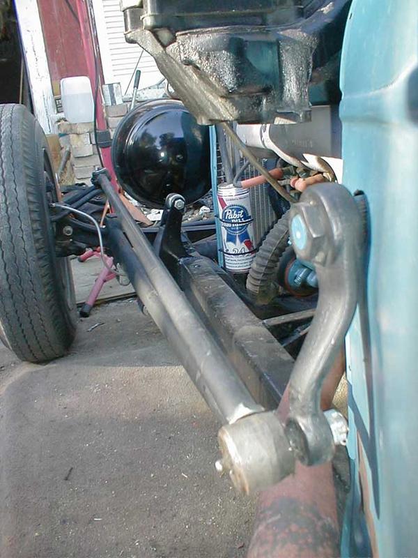 GM Pittman arm on BMW (ZF) box.