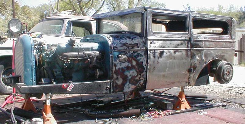 Look ma. I washed the paint clean off me car!