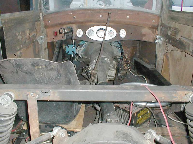 The barren office mid-chaos.