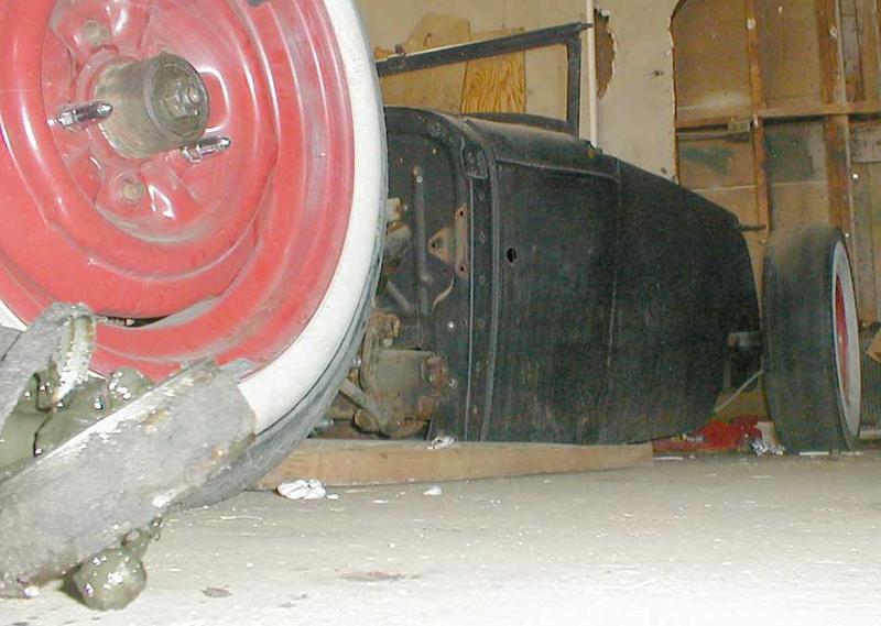 In between a very heavy stream of customers, he took us next door to a shop he had some stuff hidden.