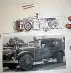 Below: A similar original 1927 Dodge Brothers Touring Sedan.