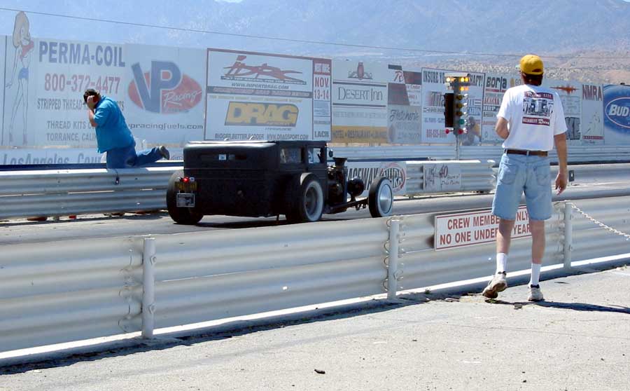 The heat made the car run funny and kept me from seeing as much as I'd like.