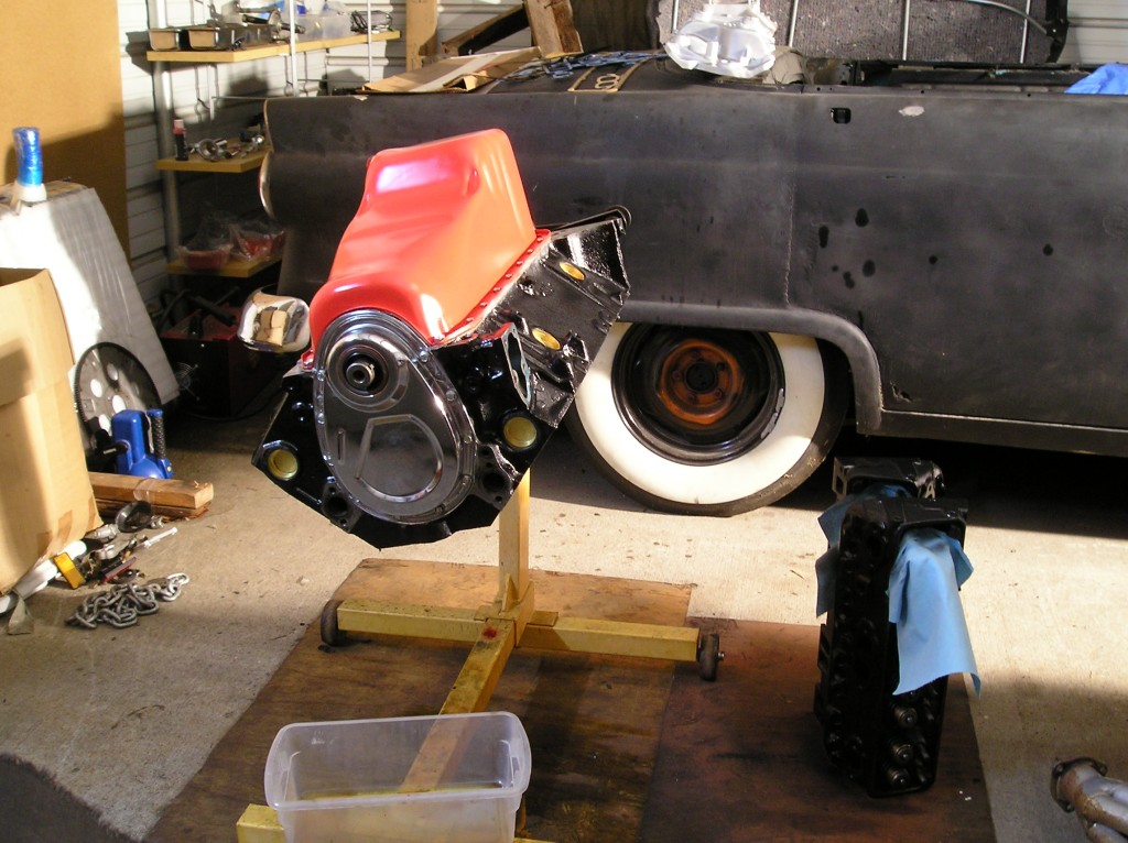 After digging in, I decided to replace everything but the rods, crank, pistons and heads.