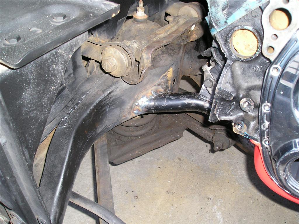 Of course the "universal" mount wasn't even close to fitting. So we chopped it and forced it to work.