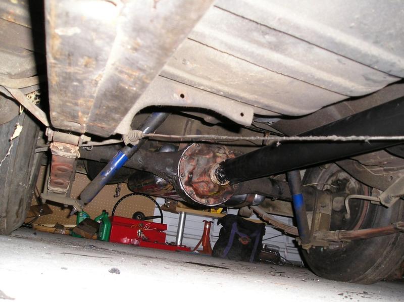 New driveshaft and gasket on 3rd member