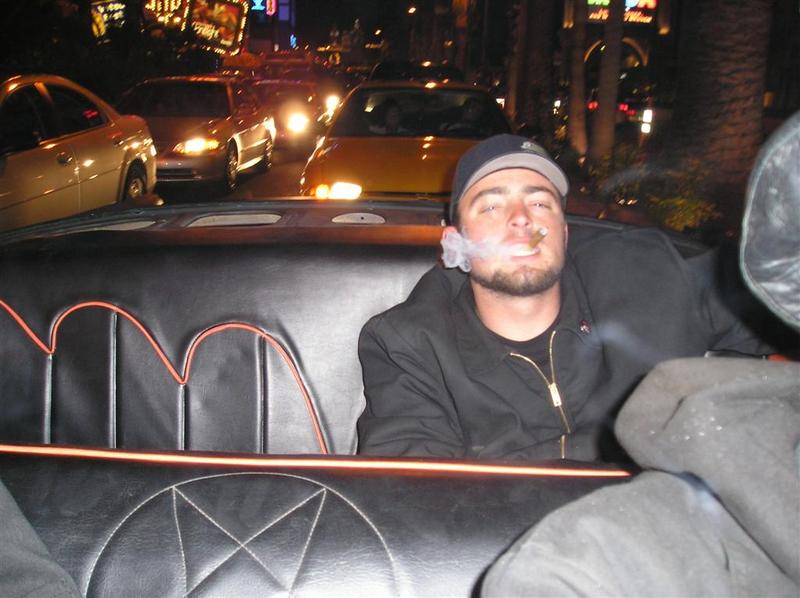 Brakes are locked up and the radiator is bleeding, but GAM doesn't seem to mind.