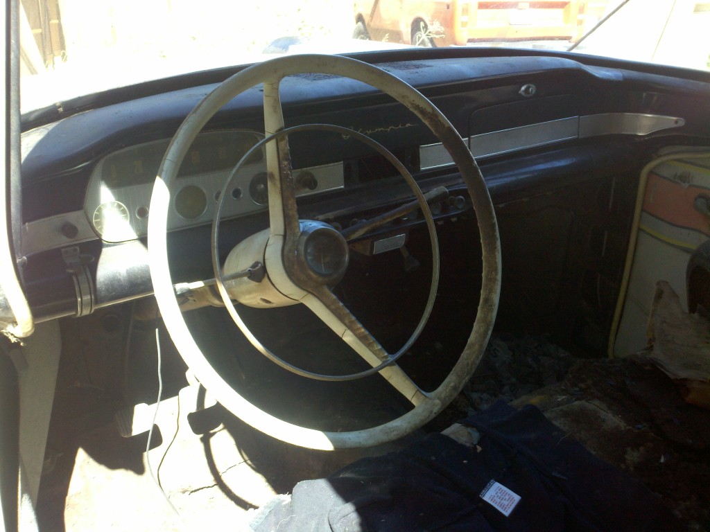 It's mostly there, the glass is good, the body is straight, and it'll be a nice little machine, I think.