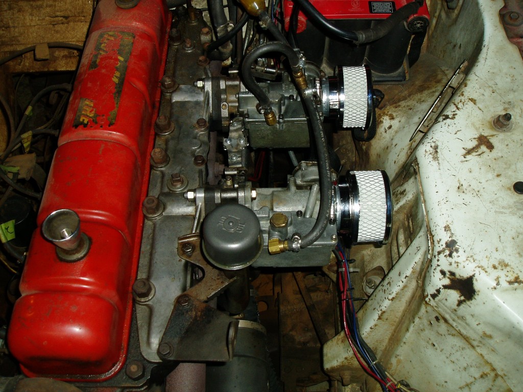 October 2007. Top view of new filters.