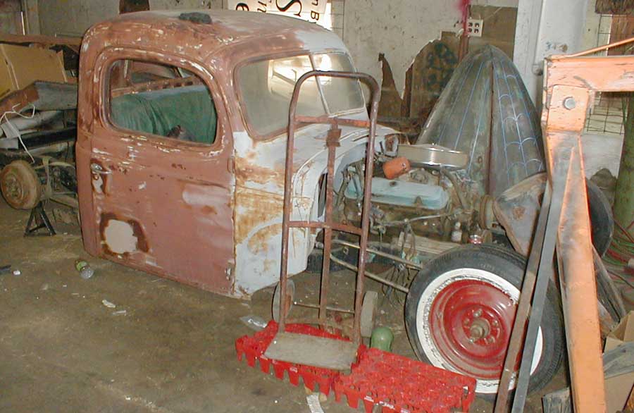 This is his other truck that's largely been on hold since trying to get the business started.