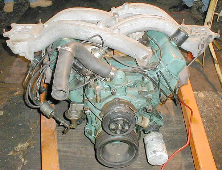 Cast by Alcoa for Mopar for use in the early '60's 300's.