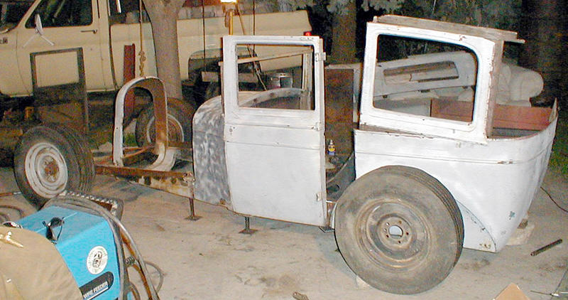 Front end arrived.
What am I doing again?
Building a car. Oh yeah. That's right.