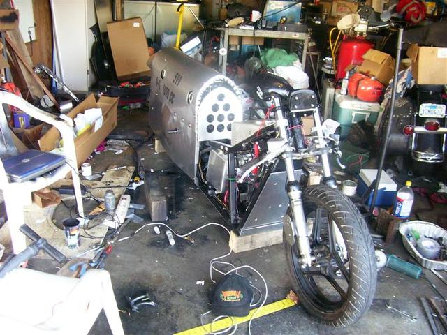 I was thinking on waiting till after Bonneville to add the air scoops on the top of the engine cover but I realize I can't wait.