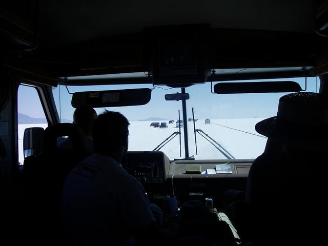 The MoHo on the course