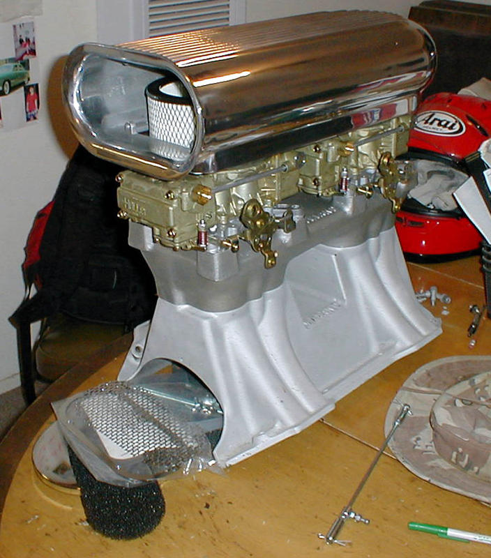 Heh Heh Heh
Call me a shitkicker, but I'm still tickled by a Hilborn-topped Weiand.