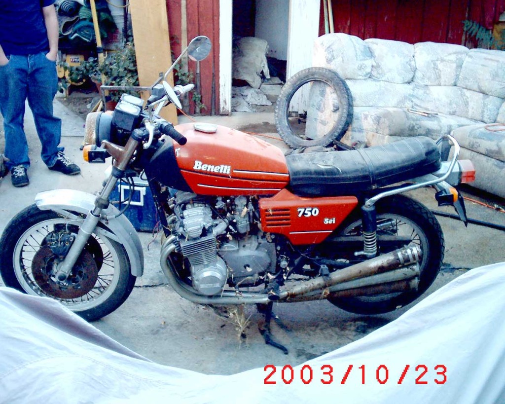 'Before' - Left View