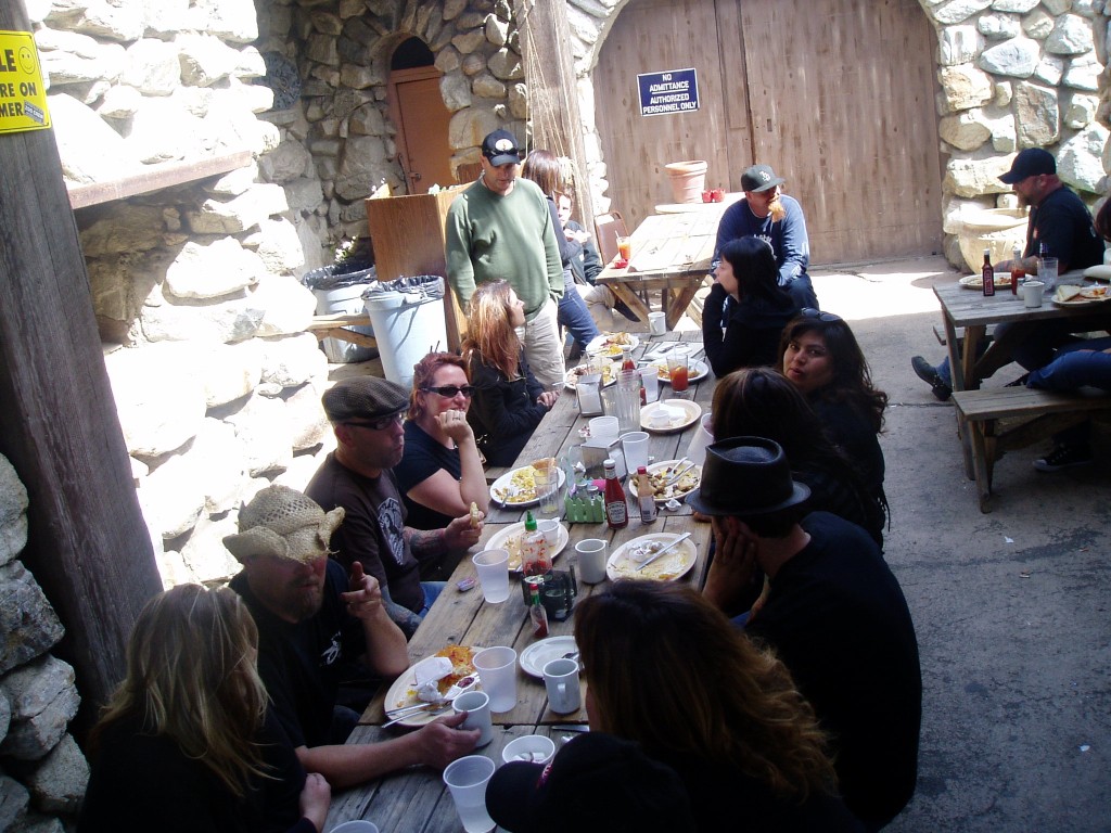 Sunday breakfast at the Rock, again.