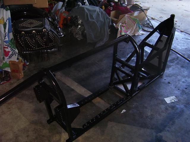 Now it's time to assemble the bike for real. The bike was built (mostly), taken apart, and the frame painted.