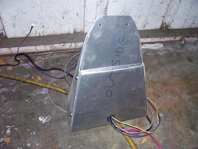 Bottom of dash to keep out dirt & salt.