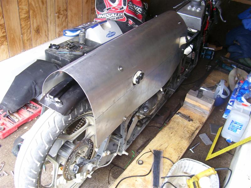 Here is the main part attached. I need to do some adjusting on the side where the other piece will fit. I'll use button-head bol