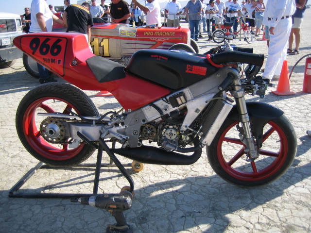 Time for the July meet. 14th starting position this time. Good thing too, 'cause it was already hot.