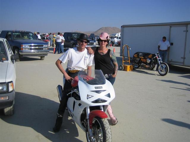 With my better half and crew chief Molly