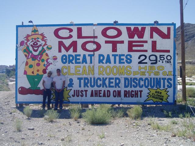 Two clowns are better than one.