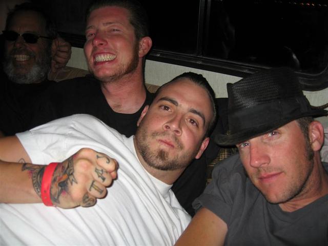 Back in our housebox after a night on the town.