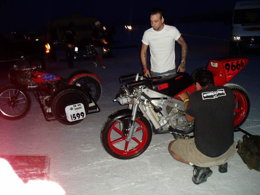 Tuesday morning in impound. Backing up fuel records. We were in impound every day Monday-Friday.