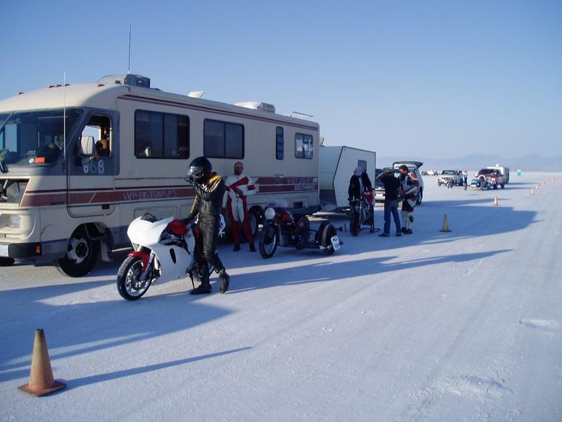 In line for the last runs on Friday. Just having fun with fuel mixtures, 4 records are in the books.